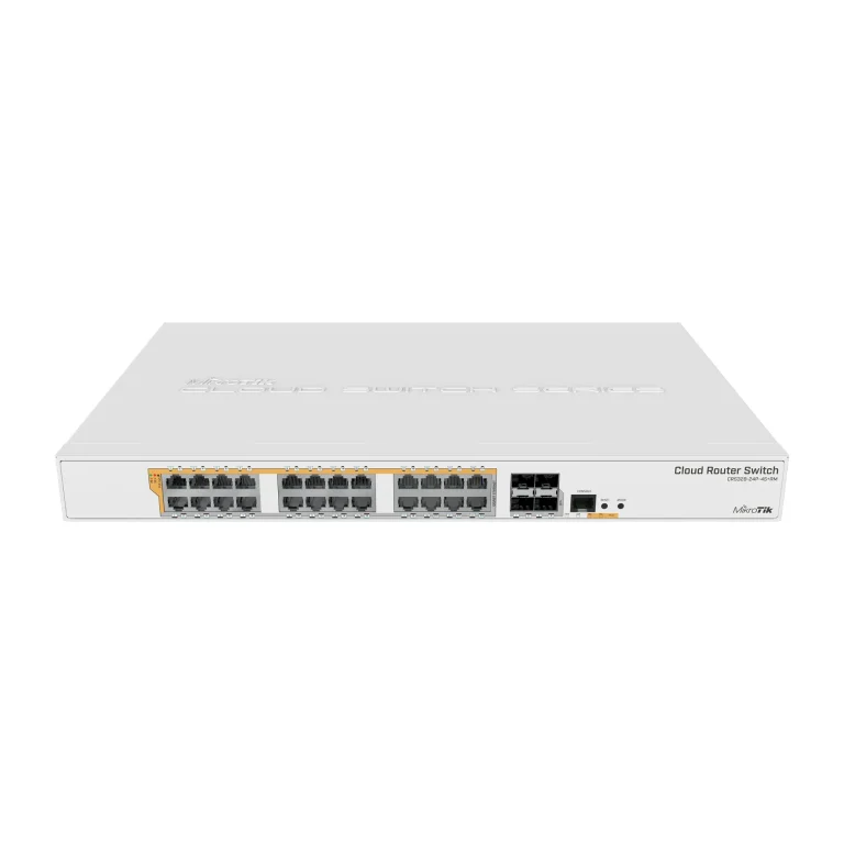 کلود روتر سوییچ 24 پورت میکروتیک مدل CRS328-24P-4S+RM