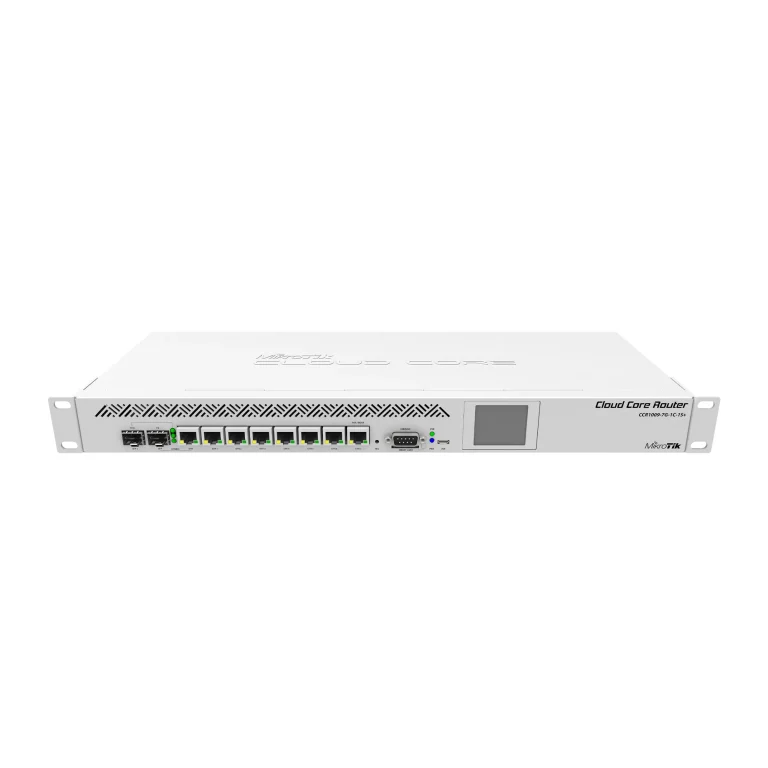 روتر رکمونت میکروتیک مدل +CCR1009-7G-1C-1S