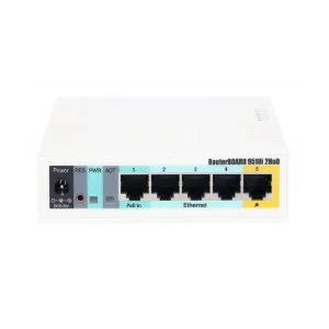 روتر 5 پورت مگابیت میکروتیک مدل RB951Ui-2HnD