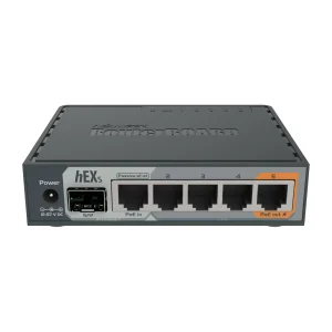 روتر و اکسس پوینت بیسیم میکروتیک مدل RB760iGS - hEX S