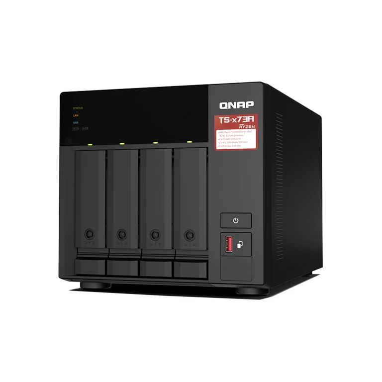 ذخیره‌ساز تحت شبکه کیونپ مدل TS-473A ظرفیت ۸ گیگابایت